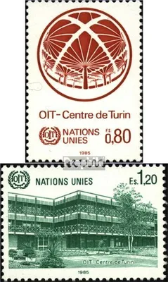 Produktbild von Briefmarken UNO - Genf 1985 Mi 127-128 (kompl.Ausg.) gestempelt Freimarken