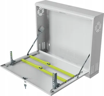 Obrázok produktu pre RACK 19" 2U 130mm Skriňa pre CCTV rekordéry Stalflex Vertical Grey