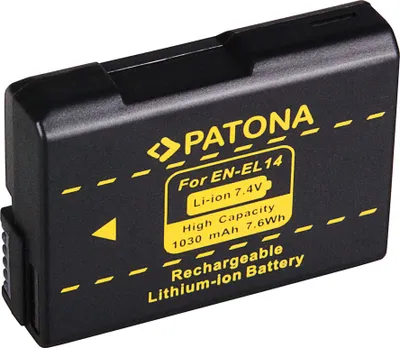 Obrázek produktu pro PATONA 1134, Nikon, 1030 mAh, 7,4 V, Lithium-ion (Li-ion)