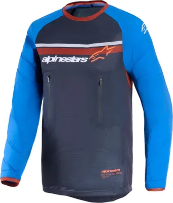 Produktbild von Alpinestars Maxdura Dual Motocross Jersey, grau/blau, S
