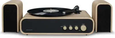 Produktbild von Crosley Gig - Plattenspieler mit Lautsprechern - Natur