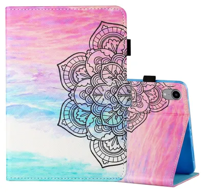 Produktbild von Für Apple iPad Mini 2024 8.3 Zoll / Mini 6 2021 Kunstleder Motiv 7 Tasche Hülle