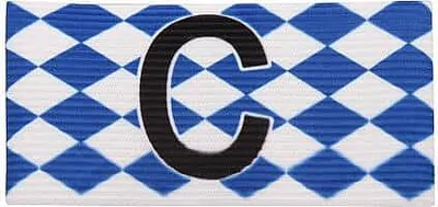 Immagine prodotto di Merco Diamond fascia da capitano blu-bianco senior