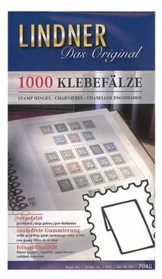 Productafbeelding van Postzegelstickers, 1000 stuks - LINDNER