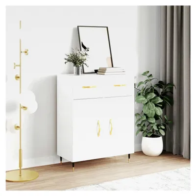 Produktbild von Hochglanz Weißes Sideboard 69,5x34x90 cm