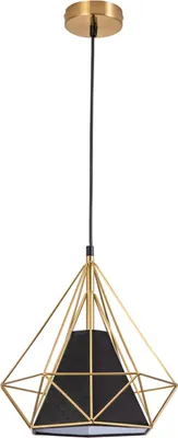 Zdjęcie produktu dla Lampa wisząca HIRA złoto-czarna 1xE27x20W metal wym:120x28x28cm IP20 Polux