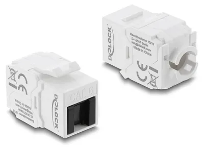 Image de DELOCK Keystone Modul RJ45 Buchse zu LSA Cat.6 UTP