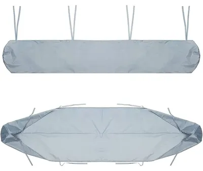 Immagine prodotto di Omgoods - Copertura protettiva impermeabile per tende da sole, 5 metri, colore grigio