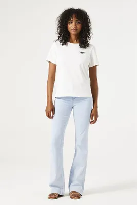 Zdjęcie produktu dla Garcia Celia Flare Super Jeans, białe, rozmiar 26 / 32, damskie, białe, rozmiar 26