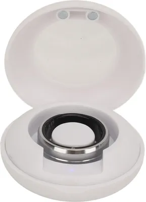 Obrázok produktu pre Inteligentný prsteň Silver IP68 Vodotesný krokomer Spánok Fitness monitorovanie Diaľkové ovládanie Fotografovanie Zdravie Tracker č. 12