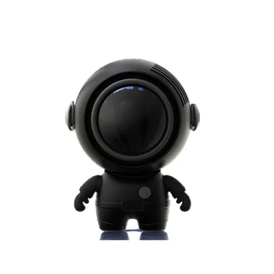 Imagen del producto de Mini ventilador portátil de mano, con correa para llavero y conexión USB, color