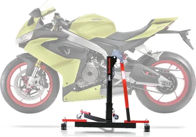 Obrázok produktu pre CS Power Evo stredový stojan pre Aprilia RS 660 20-25 červený