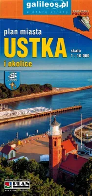 Immagine prodotto di Ustka e Rowy. Mappa della città. Edizione 2025. Galileos