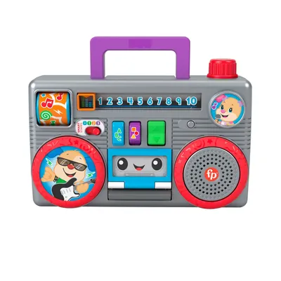 Produktbild von Fisher-Price Laugh & Learn Busy Boombox, 0,5 Jahr(e), Mit Ton, Batterien erforderlich, AA, Kunststoff, Mehrfarbig