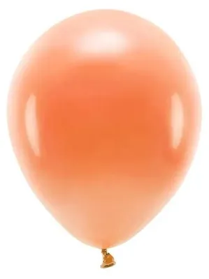 Produktbild von Öko-Luftballons 30cm Pastell, Orange (1 Packung / 100 Stück)