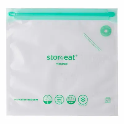 Image de Mastrad Smart Sacs sous vide taille S, Sacs sous vide, Sacs fraîcheur, 10 pièces, 1.3 L, F93862