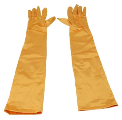 Productafbeelding van MEISHINE® Elegante dameshandschoenen, lange trouwhandschoenen, satijn, ideaal voor