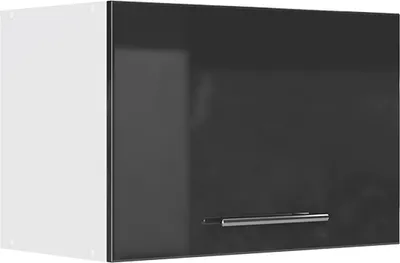 Produktbild von Vicco Hängeschrank Fame-Line, 60 cm Flach, Anthrazit Hochglanz/Weiß
