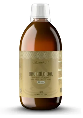 Kolloidales Gold 20 ppm, 24 Karat, 99,99 %, 1 l