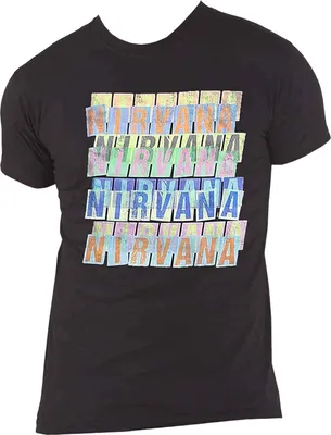 Produktbild von Nirvana Repeat Black L T-Shirt