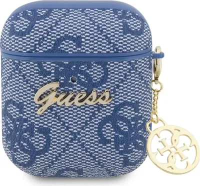 Produktbild von Guess Airpods - Airpods 2 AirPods Case 4G Charm - Blue