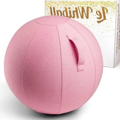 Produktbild von Rosa Zitball für Büro, Yoga und Fitness, 65 cm Durchmesser