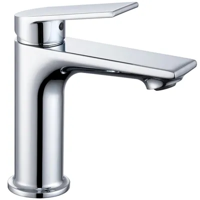 Produktbild von Cecipa MAX Wasserhahn Bad Chrom, Waschtischarmatur Bad, Armatur Mischbatterie, Einhebelmischer bleifrei, modernes Design, universell passend