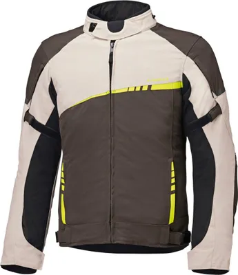Image de Veste textile imperméable pour moto Held Renegade 2, marron/sable, M