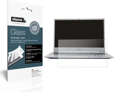 Produktbild von 2x Schutzfolie für Medion Akoya E14304 matt - Anti-Shock 9H Folie dipos Glass Kunststoffglas