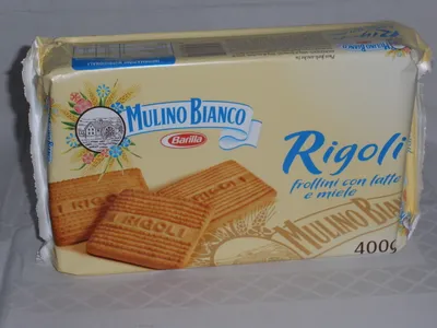 Produktbild von Mulino Bianco Rigoli con latte e miele/Milch u. Honig 400 gr.