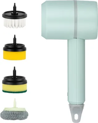 Produktbild von Drahtlose elektrische Reinigungsmaschine USB wiederaufladbare automatische Kueche Geschirrspuelbuerste Badewanne Fliesen professionelles Reinigungswerkzeug