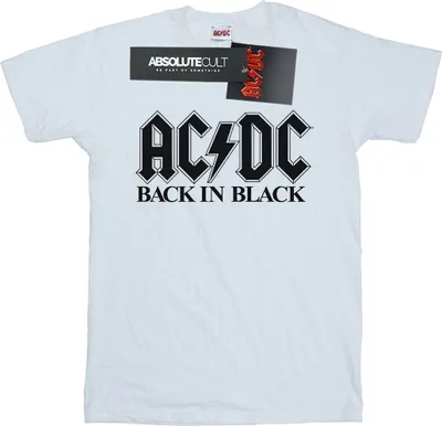 Obrázok produktu pre AC/DC - Tričko "Back In Black" pre mužov BI7109 (3XL) (Biela)