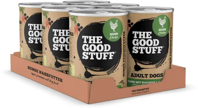 Produktbild von THE GOOFSTUFF Huhn mit Zucchini & Apfel 6x400g Hundefutter