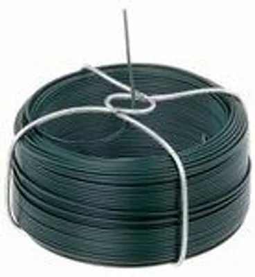 Immagine prodotto di Alberts 530549 Bobina di filo, zincato, plastificato verde, filo Ø 1,4 mm, lunghezza 50 m, set da 2