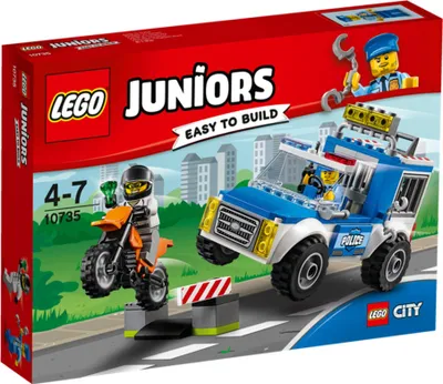 Produktbild von LEGO® - Juniors, Polizei auf Verbrecherjagd; 10735
