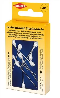 Produktbild von KLEIBER Perlmuttkopf-Stecknadeln