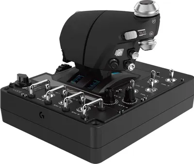 Immagine prodotto di Logitech X56 H.O.T.A.S. - Joystick e acceleratore - cablato - per PC