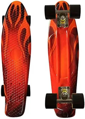 Produktbild von Elzusha – Retro-Mini-Cruiser-Skateboard für Anfänger