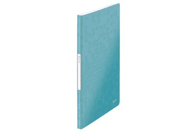 Image de LEITZ 4631-00-51 Livret de présentation WOW, A4, PP, avec 20 pochettes, eisblau