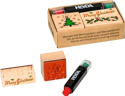 Produktbild von HEYDA 204888481, Stempel-Set für Kinder, Mehrfarbig, 4 Stück(e)
