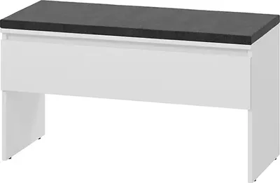 Produktbild von Furniture24 Sitzbank Mit Staraum Simply Sm3Bi Dielenbank 92 X 50 X 40 Cm Bank Mit Klappe Weiß