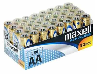Immagine prodotto di Maxell - Batteria Alcalina Aa Lr6 Pacco*32 Uds