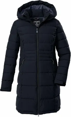 Zdjęcie produktu dla Kurtka zimowa damska killtec KOW 11, pikowana parka, kolor niebieski, rozmiar 42