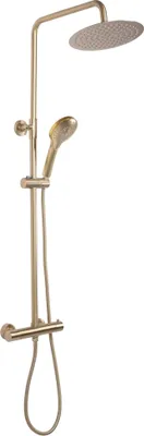 Immagine prodotto di Set Doccia Con Termostato Rea Vincent Gold Brush