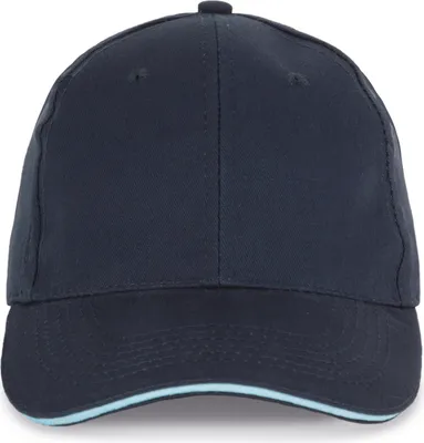 Produktbild von K-up 6-Panel-Kappe mit Kontrast-Sandwichschirm