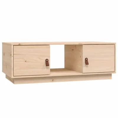 Immagine prodotto di Tavolino da Salotto 100x50x35 cm in Legno Massello di Pino