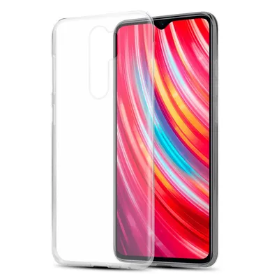 Produktbild von Cadorabo Hülle für Xiaomi RedMi NOTE 8 PRO Schutz Hülle in Transparent Schutzhülle TPU Silikon Cover Etui Case