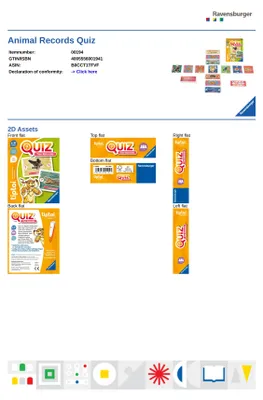Immagine prodotto di Quiz animali Ravensburger 00194