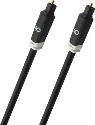 Produktbild von OEHLBACH Easy Connect Opto.40, Toslink, Männlich, Toslink, Männlich, 1,2 m, Schwarz