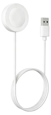 Produktbild von Kraftverdia Magnetisches Wireless-Ladegerät für Huawei Smartwatch – 1 m USB-Kabel, Schnellladung, kompatibel mit Watch 3/4 & GT2 Pro/GT3/GT4/GT5, Weiß